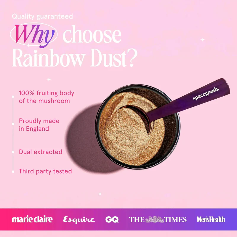 FOCUS, ENERGY + CALM rainbow dust